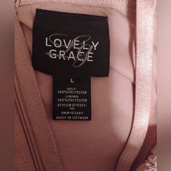 Lovely Grace Party Dress – Size L, Impeccable - Picture 2 of 13